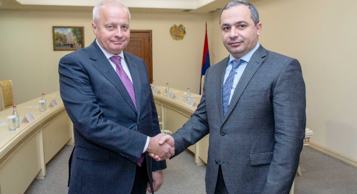 ՀՀ քննչական կոմիտեի նախագահն ընդունել է ՀՀ-ում ՌԴ դեսպանին