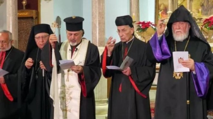 Արամ Ա Կաթողիկոսը մասնակցել է քրիստոնեական միության աղոթքին