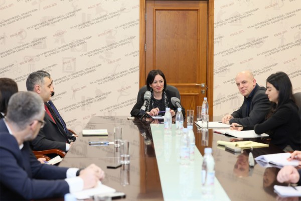 Ժաննա Անդրեասյանը հանդիպել է «Ակադեմիական քաղաք» ծրագրի միջազգային գործընկերների հետ