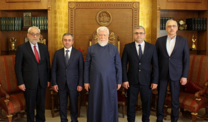 ՀՅԴ պատվիրակությունը հանդիպել է Ն.Ս.Օ.Տ.Տ. Արամ Ա կաթողիկոսին