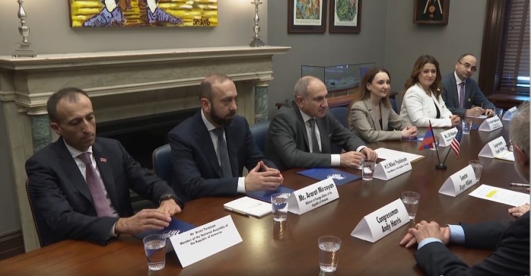 Կոնգրեսականների հետ հանդիպմանը քննարկվել է Հայաստան-Ադրբեջան խաղաղության գործընթացը