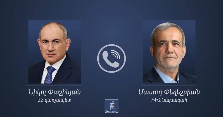 Նիկոլ Փաշինյանն ու Մասուդ Փեզեշքիանը հեռախոսազրույց են ունեցել