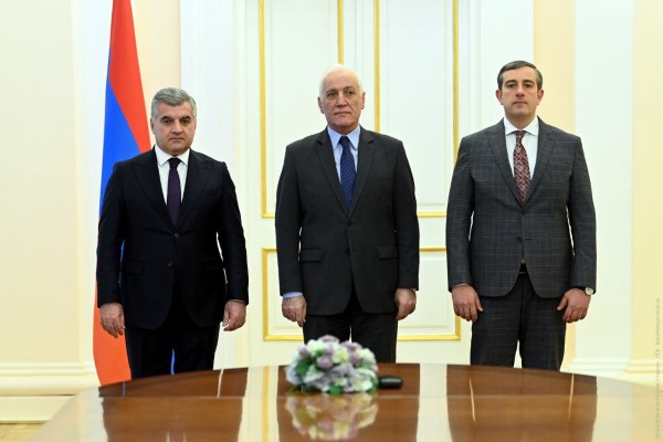 Նախագահի նստավայրում տեղի է ունեցել դատավորների երդման արարողություն