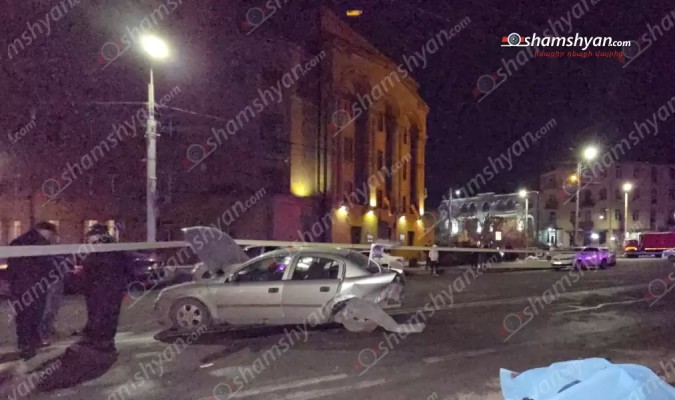 Երևանում՝ ՆԳՆ-ի դիմաց, բախվել են «Hyundai»-ն ու «Opel»-ը. կա 1 զոհ, 2 վիրավոր. shamshyan.com