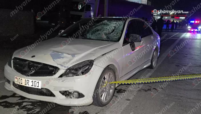 Մասիսում «Mercedes»-ը վրաերթի է ենթարկել հետիտոնին. վերջինը մահացել է. shamshyan.com
