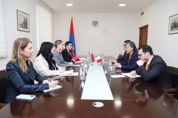 Սրբուհի Գալյանն Իտալիայի դեսպանին է ներկայացրել նախարարության բարեփոխումների օրակարգը