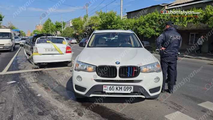 Երևանում հանդիպակաց երթևեկող ու վթարային իրավիճակ ստեղծած «BMW X3»-ի վարորդը տուգանվեց. shamshyan.com
