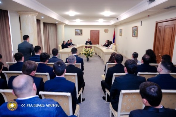ՔԿ նախագահը հանդիպել է ապագա քննիչներին