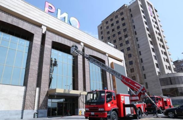 Հրդեհ՝ «Ռիո Մոլ»-ում