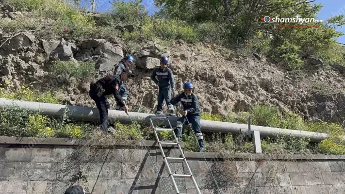Սարալանջի փողոցում՝ քարերի և երկաթե խողովակների արանքում 18-ամյա տղայի են գտել. նրան տեղափոխել են հիվանդանոց. shamshyan.com