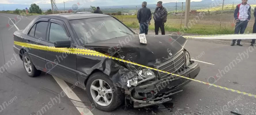 Մարգարա-Վանաձոր ավտոճանապարհին բախվել են Infiniti-ն և Mercedes-ը․ կա վիրավոր․ shamshyan.com