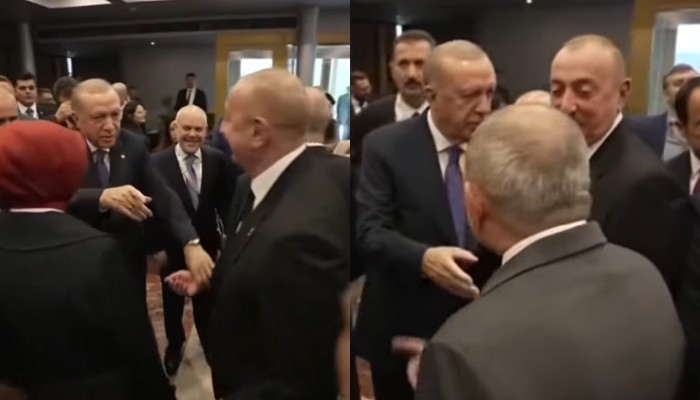 Կադրեր՝ ինչպես Էրդողանը «կազմակերպեց» Փաշինյանի և Ալիևի հանդիպումը