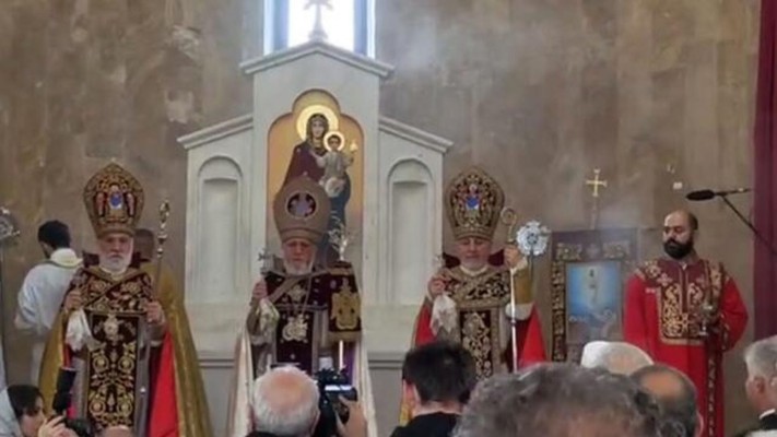 Բելառուսի 1-ին հայկական եկեղեցին օծվեց Գարեգին 2-րդի հանդիսապետությամբ