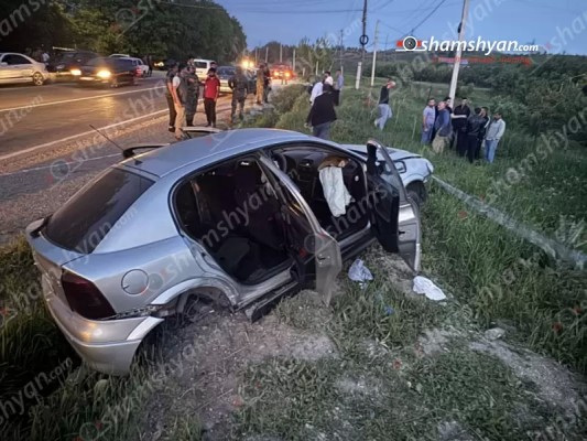 Զանգակատուն գյուղում բախվել են «Opel Astra»-ն և «ՎԱԶ 2106»-ը․ վերջինի վարորդը հիվանդանոցում մահացել է․ shamshyan.com