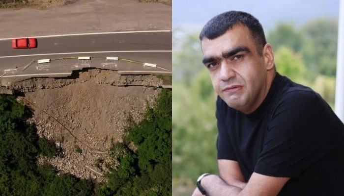 Սա Նիկոլի կառուցած ասֆալտն է. արվել է 1 տարի առաջ
