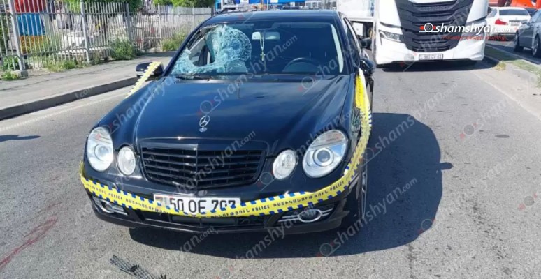 Երևանում «Mercedes»-ը վրաերթի է ենթարկել ճանապարհը չթույլատրելի հատվածով անցնող հետիոտնին. վերջինը մահացել է. shamshyan.com 