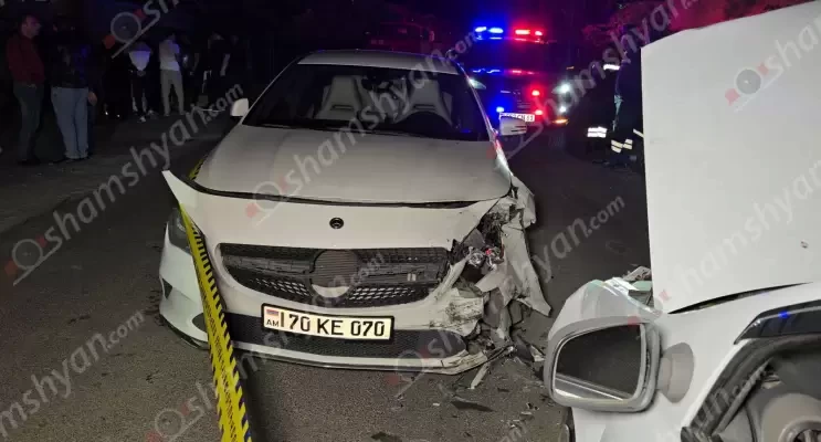 Ավտովթար՝ Կոտայքի մարզում. բախվել են Mercedes-ն ու Daewoo-ն. կա վիրավոր. shamshyan.com
