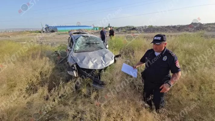 Երևանում Nissan-ը դուրս է եկել երթևեկելի գոտուց և հայտնվել դաշտում. shamshyan.com