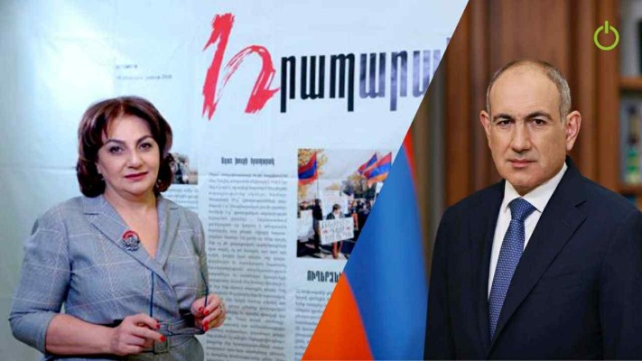 Վարչապետը կրկին թիրախավորել է մամուլը․ Արմինե Օհանյանը` Փաշինյանի սպառնալիքների մասին