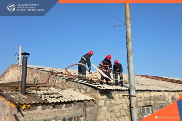 Հրդեհ Կառնուտ գյուղում․ տուժածներ չկան