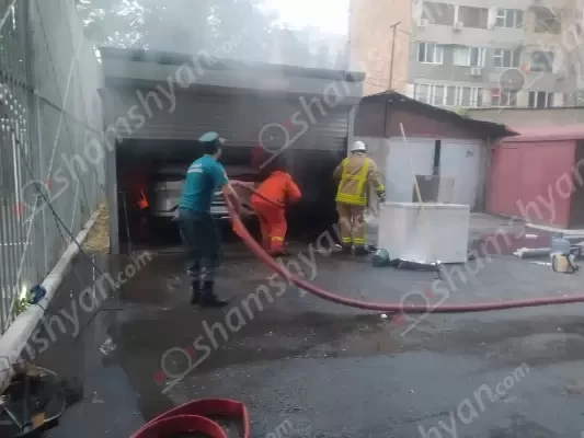 Երևանում հրդեհ է բռնկվել ավտոտնակում. այրվել են կենցաղային իրեր և վնասվել է «BYD» էլեկտրական ավտոմեքենան. shamshyan.com