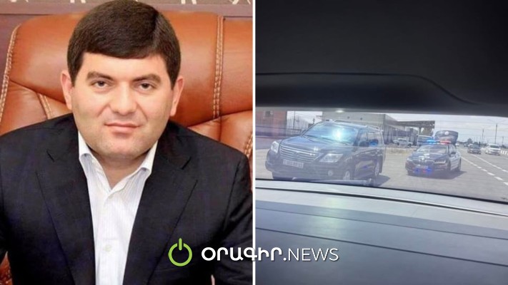 Ոստիկանները Դավիթ Համբարձումյանի զրահապատ մեքենան փորձում են առևանգել անհայտ ուղղությամբ