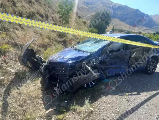 Ավտովթար՝ Վայոց ձորի մարզում․ բախվել են Toyota-ն և «ՎԱԶ 2107»-ը․ կա վիրավոր․ shamshyan.com