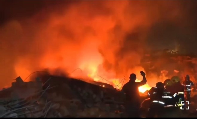Պայթյուն և հրդեհ՝ Բաքվում