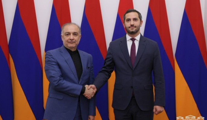 Ռուբեն Ռուբինյանը և Իրանի դեպանը քննարկել են տարածաշրջանային զարգացումներին վերաբերող հարցեր