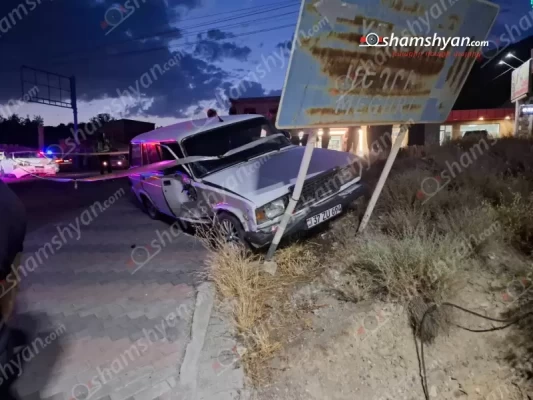 Վայքում բախվել են «Hyundai»-ն ու «ՎԱԶ 2104»-ը. կա 3 վիրավոր. shamshyan.com