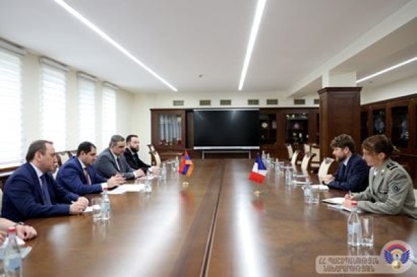 Պապիկյանը Ֆրանսիայի դեսպանի հետ քննարկել է պաշտպանության ոլորտում համագործակցության հարցերը