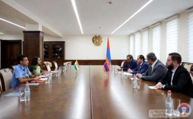 Քննարկվել են պաշտպանության բնագավառում Հայաստան-Հնդկաստան համագործակցությանը առնչվող հարցեր