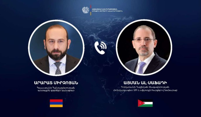 Արարատ Միրզոյանը և Հորդանանի ԱԳ նախարարը մտքեր են փոխանակել անվտանգային իրավիճակի շուրջ