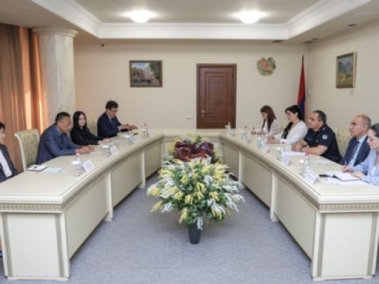 Առաջիկայում կկազմակերպվեն վերապատրաստման դասընթացներ ՔԿ աշխատակիցների համար. ՉԺՀ դեսպանը՝ Արթուր Պողոսյանին