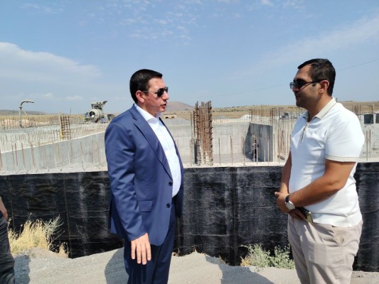Քաղաքաշինության կոմիտեի նախագահը շրջայց է կատարել Արագածոտնի մարզի շինհրապարակներում