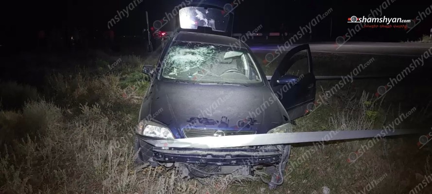 Վարդենիս-Ճամբարակ ճանապարհին բախվել են 2 «Opel Astra»-ները․ կա վիրավոր․ shamshyan.com