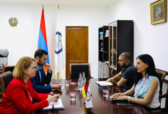Անահիտ Մանասյանը Գերմանիայի դեսպանի հետ քննարկել են մարդու իրավունքների պաշտպանության հարցերը