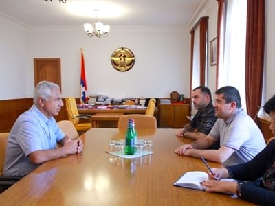 Արցախի նախագահն ընդունել է Արտակ Թովմասյանին
