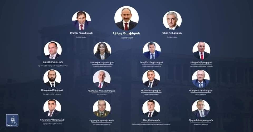 Ով՝ ով է նոր կառավարությունում 