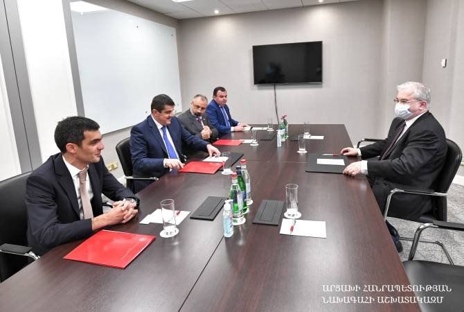 Արցախի նախագահը հանդիպել է ԵԱՀԿ Մինսկի խմբի ՌԴ նորանշանակ համանախագահի հետ
