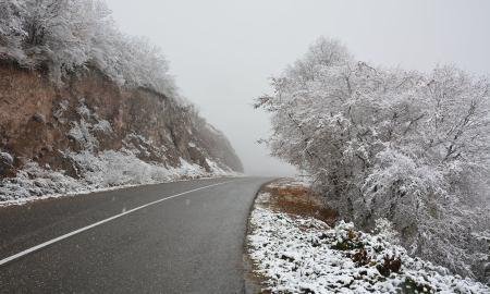Աշոցքի տարածաշրջանում տեղում է ձյուն