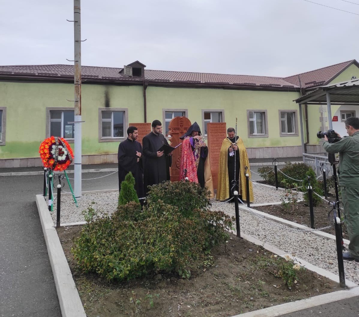 Խաչքարի օծում՝ Պաշտպանության բանակում