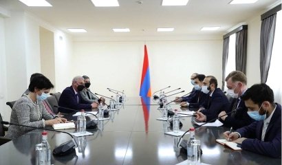 Արարատ Միրզոյանն ընդունել է Լիտվայի Սեյմասի փոխխոսնակի գլխավորած պատվիրակությանը
