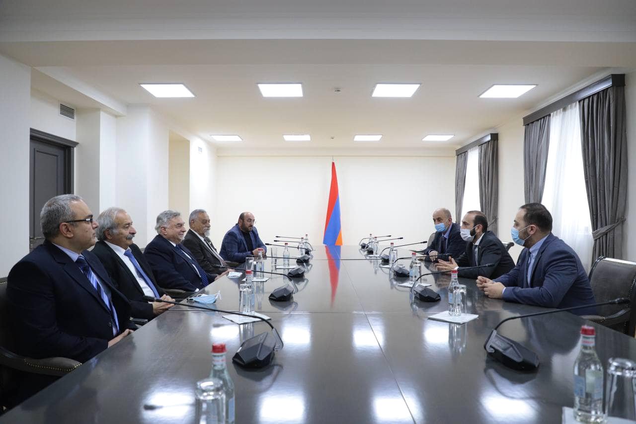 Արարատ Միրզոյանն ընդունել է ՌԱԿ Կենտրոնական վարչության ատենապետի գլխավորած պատվիրակությանը