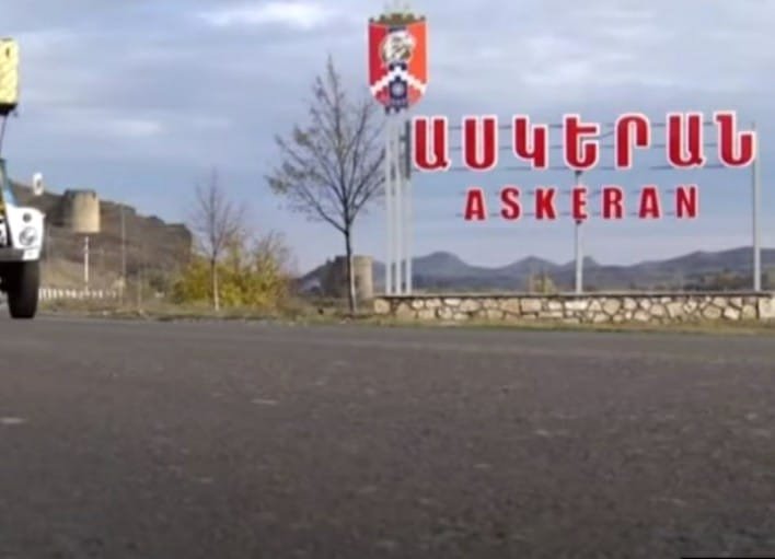Ասկերան քաղաքի բնակելի տների հարևանությամբ նկատել են թափառող գայլի