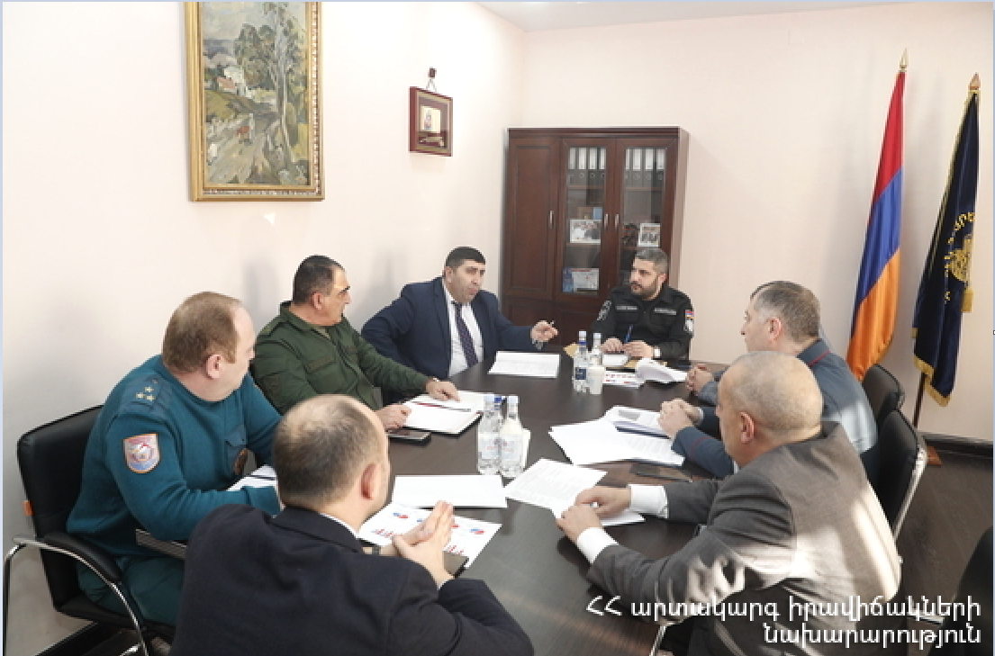 Տեղի է ունեցել միջգերատեսչական աշխատանքային խմբի առաջին նիստը․ ՀՀ ԱԻՆ