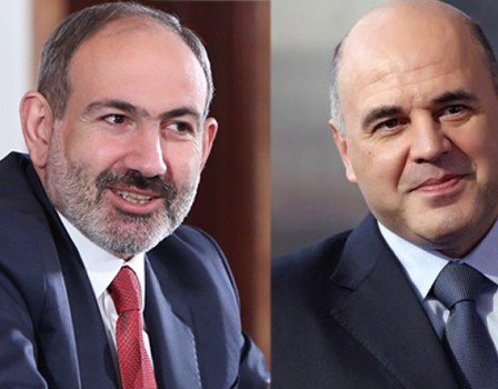 Փաշինյանն ու Միշուստինը հեռախոսազրույց են ունեցել