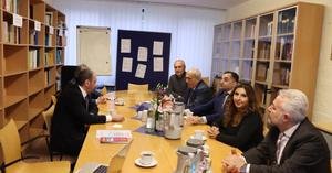 Գերմանիայի Դաշնությունում ՀՀ նորանշանակ դեսպան Վիկտոր Ենգիբարյանը հանդիպել է Գերմանահայոց կենտրոնական խորհրդի վարչության անդամների հետ