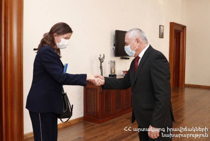 Փիլոյանն ընդունել է Հայաստանում ՄԱԿ-ի մանկական հիմնադրամի նորանշանակ  ներկայացուցչին