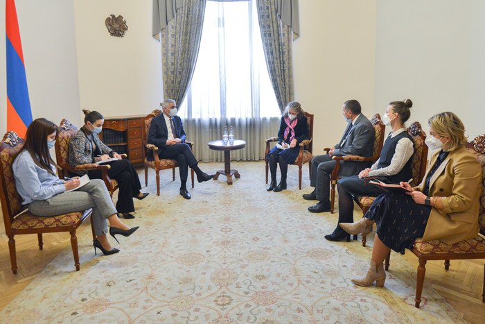 Մհեր Գրիգորյանն ընդունել է Հայաստանում ՄԱԿ-ի մշտական համակարգողին